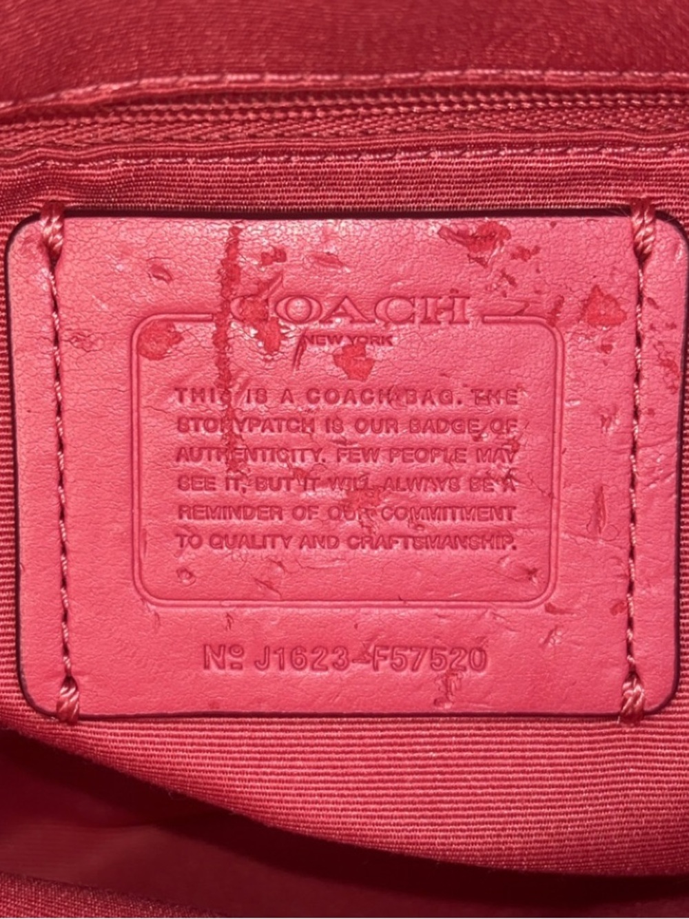 Coach 2016 Christie Carryall in Crossgrain Leather - Picture 13 of 14